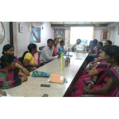 Asha RKS Anganwadi Sewika Meeting on the Meal of Anganwadi