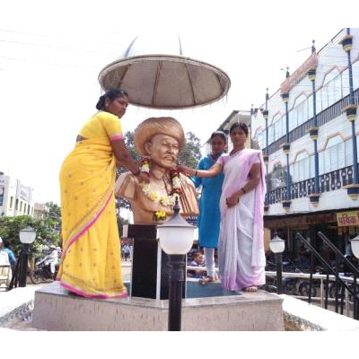 महागाई विराेधात मोर्चा.